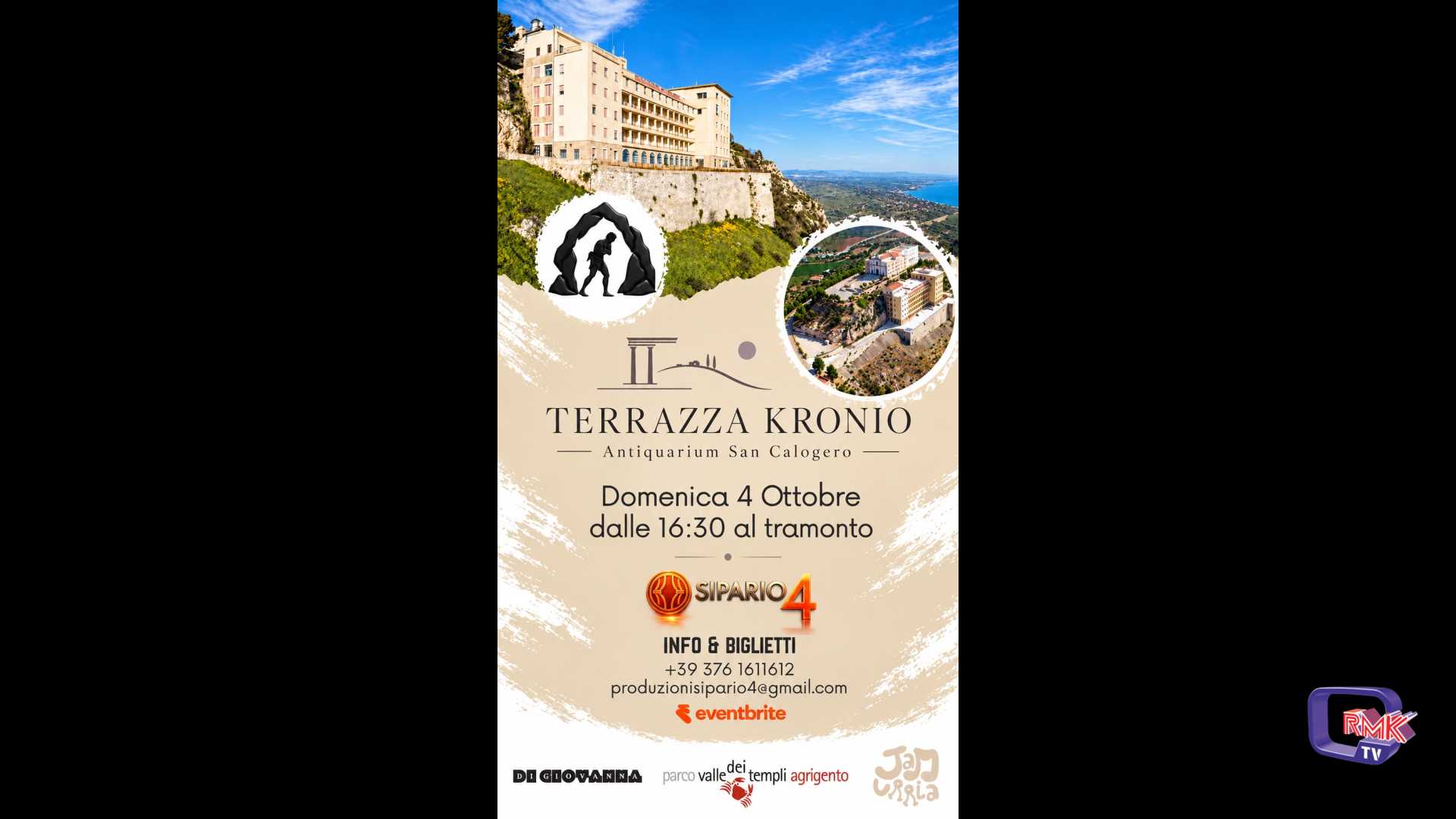 Da Icaro a Calogero sulla terrazza Kronio. Quattro domeniche tra storia, vino e bellezza